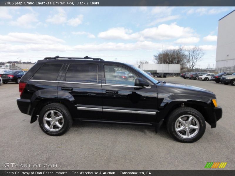 Black / Khaki 2006 Jeep Grand Cherokee Limited 4x4