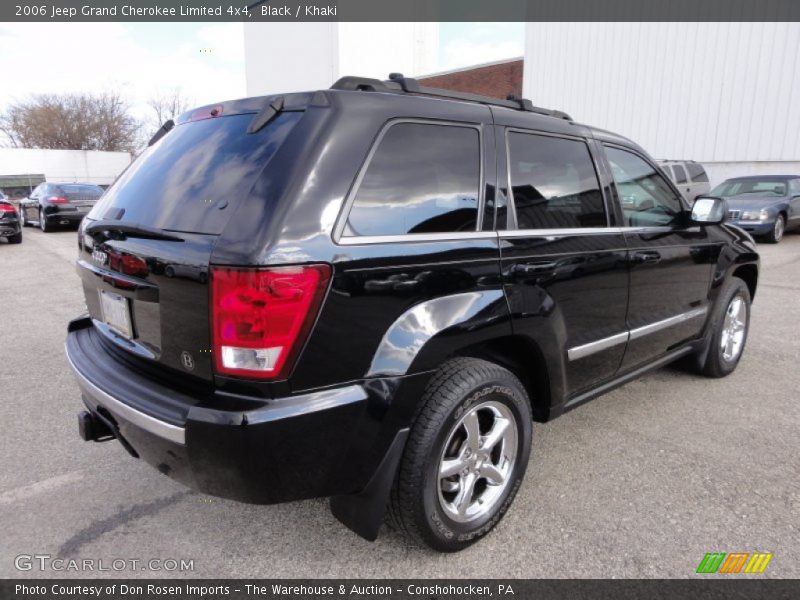 Black / Khaki 2006 Jeep Grand Cherokee Limited 4x4