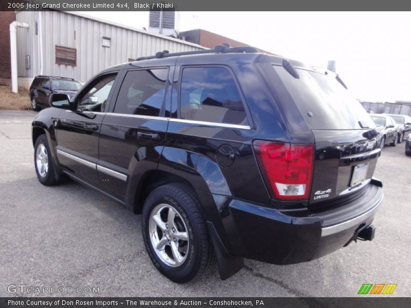 Black / Khaki 2006 Jeep Grand Cherokee Limited 4x4