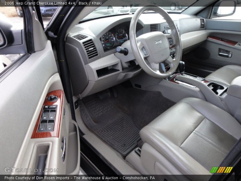 Black / Khaki 2006 Jeep Grand Cherokee Limited 4x4