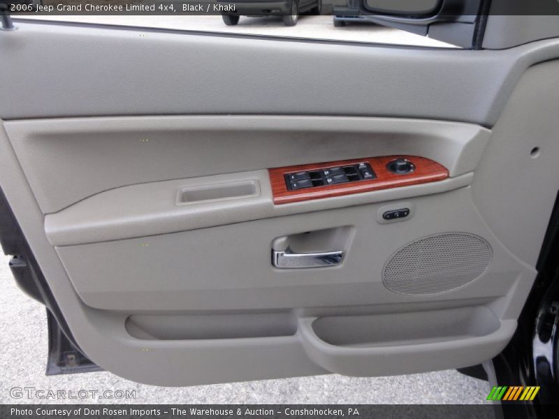 Black / Khaki 2006 Jeep Grand Cherokee Limited 4x4