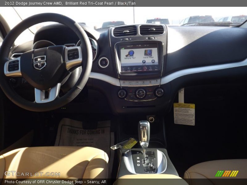 Dashboard of 2012 Journey Crew AWD