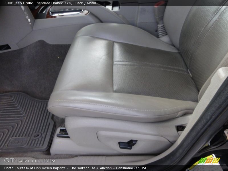 Black / Khaki 2006 Jeep Grand Cherokee Limited 4x4