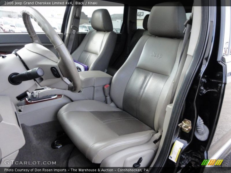 Black / Khaki 2006 Jeep Grand Cherokee Limited 4x4