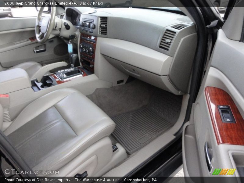 Black / Khaki 2006 Jeep Grand Cherokee Limited 4x4