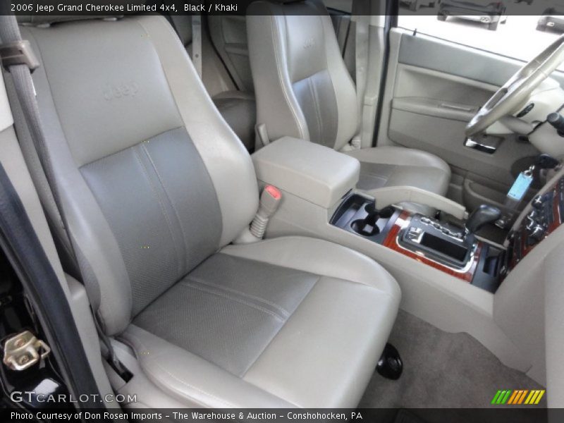 Black / Khaki 2006 Jeep Grand Cherokee Limited 4x4