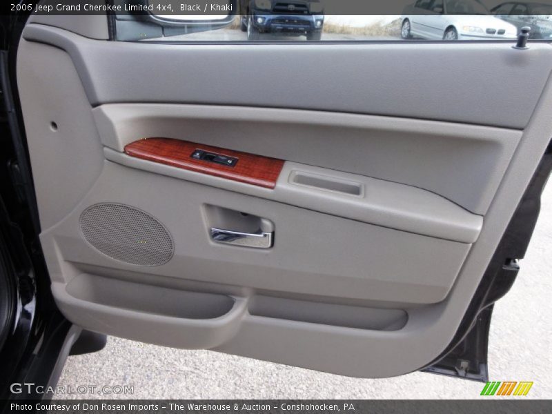 Black / Khaki 2006 Jeep Grand Cherokee Limited 4x4