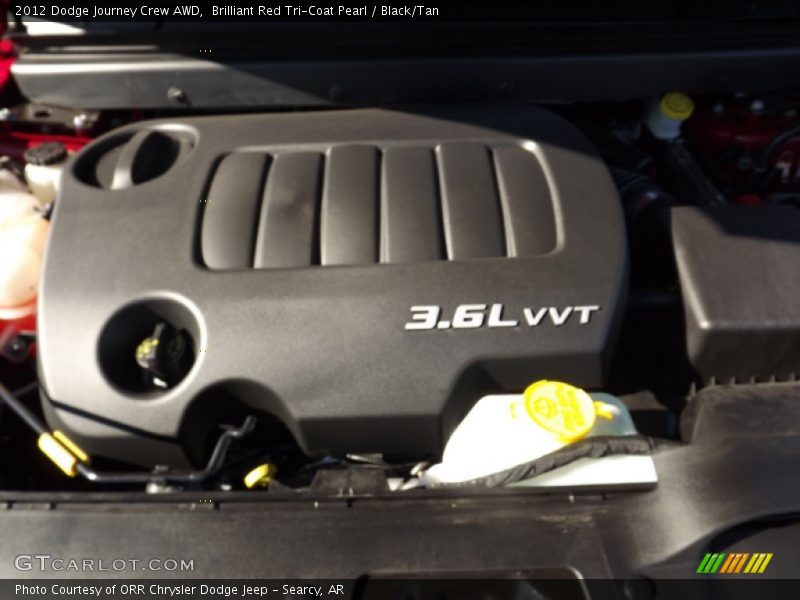  2012 Journey Crew AWD Engine - 3.6 Liter DOHC 24-Valve VVT Pentastar V6