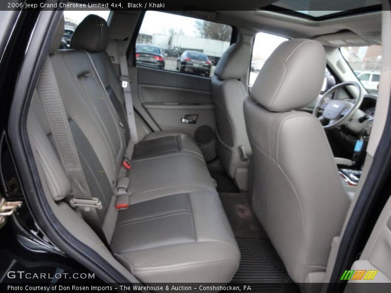 Black / Khaki 2006 Jeep Grand Cherokee Limited 4x4
