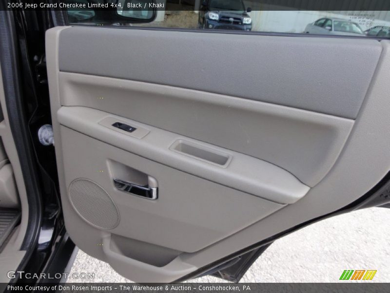 Black / Khaki 2006 Jeep Grand Cherokee Limited 4x4