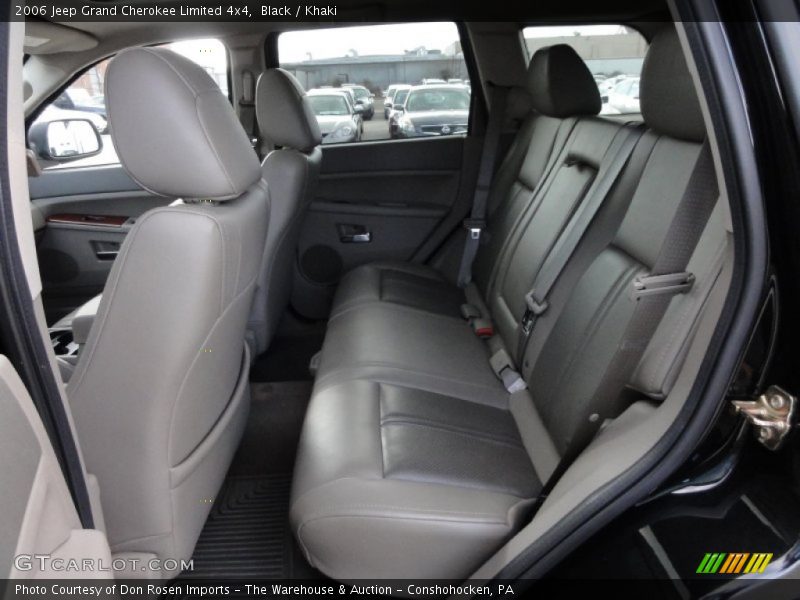 Black / Khaki 2006 Jeep Grand Cherokee Limited 4x4