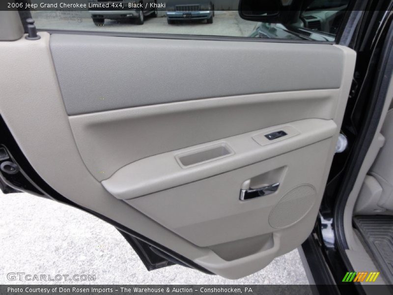 Black / Khaki 2006 Jeep Grand Cherokee Limited 4x4
