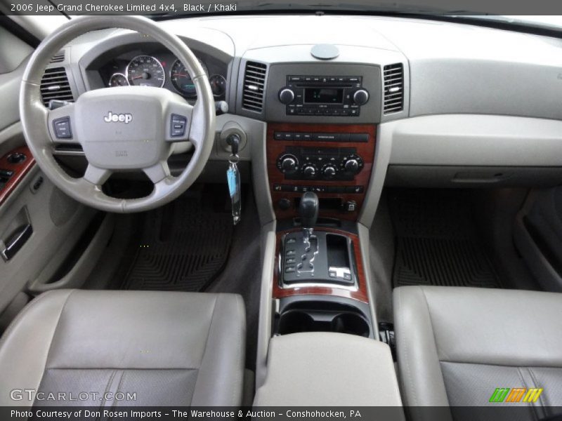 Black / Khaki 2006 Jeep Grand Cherokee Limited 4x4