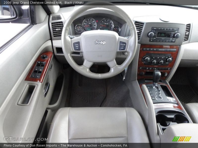 Black / Khaki 2006 Jeep Grand Cherokee Limited 4x4