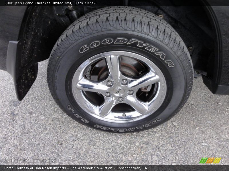 Black / Khaki 2006 Jeep Grand Cherokee Limited 4x4