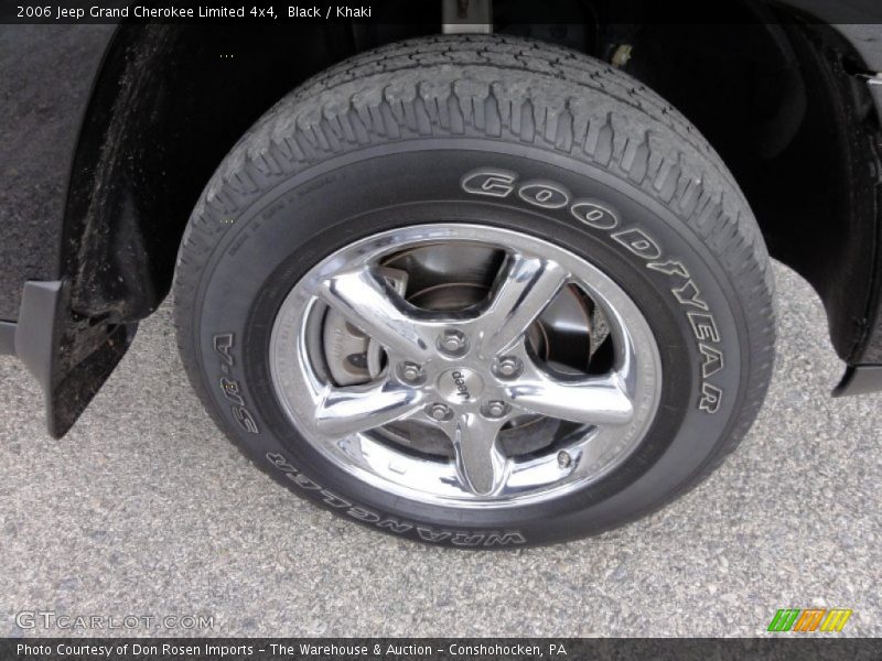 Black / Khaki 2006 Jeep Grand Cherokee Limited 4x4