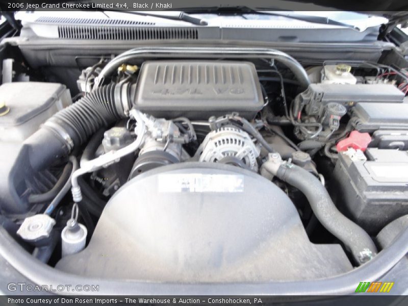 Black / Khaki 2006 Jeep Grand Cherokee Limited 4x4