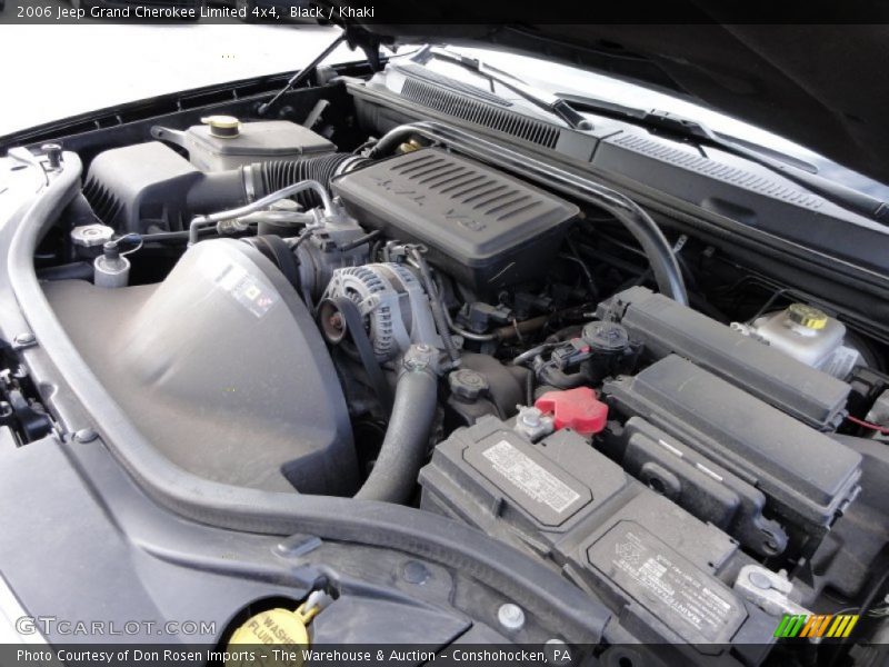 Black / Khaki 2006 Jeep Grand Cherokee Limited 4x4
