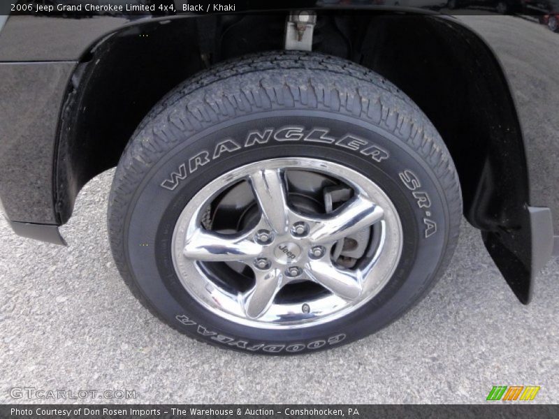 Black / Khaki 2006 Jeep Grand Cherokee Limited 4x4