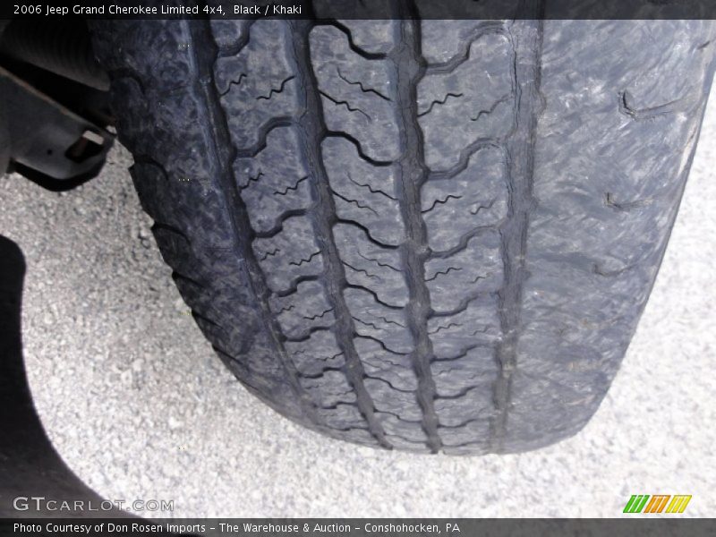 Black / Khaki 2006 Jeep Grand Cherokee Limited 4x4