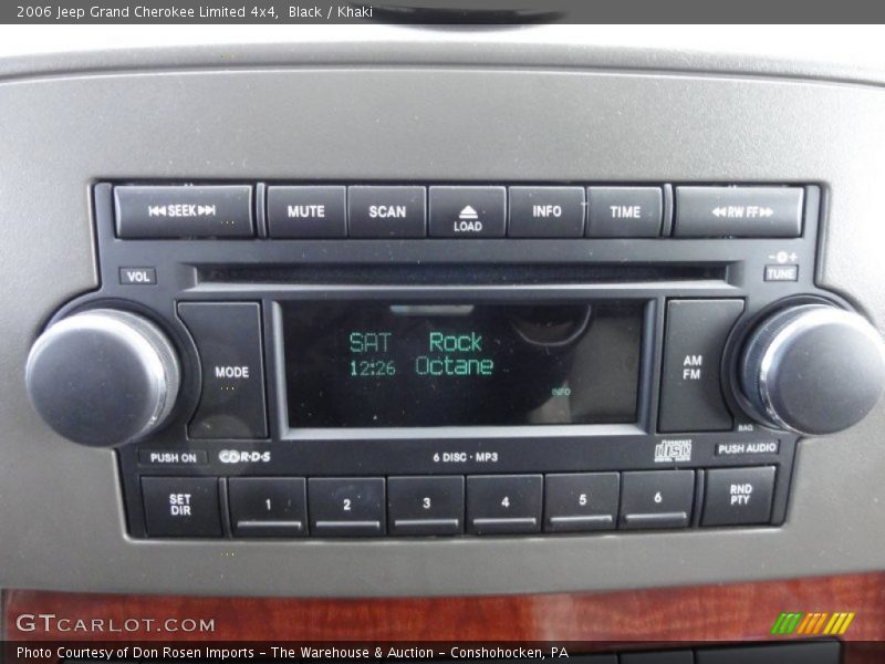 Black / Khaki 2006 Jeep Grand Cherokee Limited 4x4
