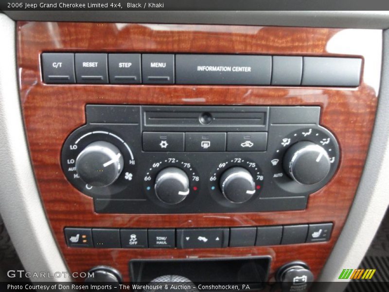 Black / Khaki 2006 Jeep Grand Cherokee Limited 4x4