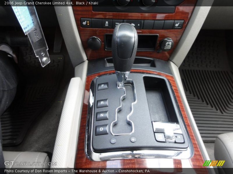 Black / Khaki 2006 Jeep Grand Cherokee Limited 4x4