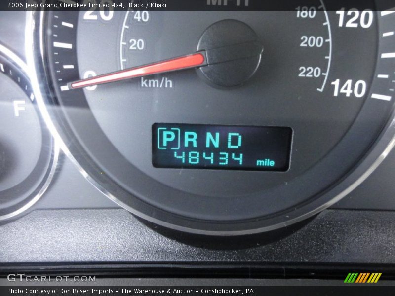 Black / Khaki 2006 Jeep Grand Cherokee Limited 4x4
