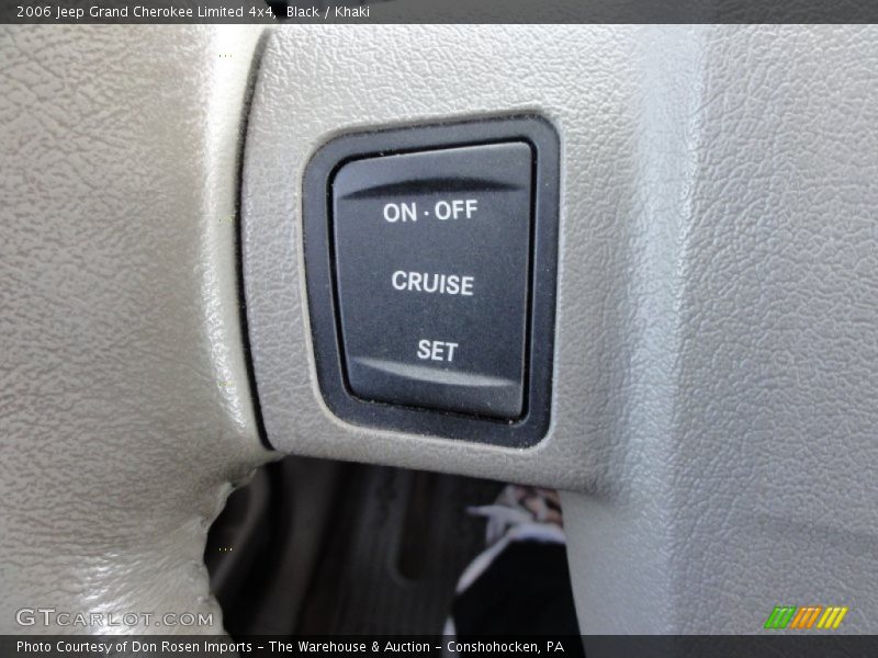 Black / Khaki 2006 Jeep Grand Cherokee Limited 4x4
