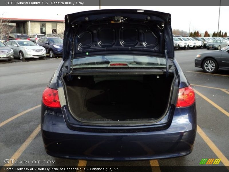 Regatta Blue / Gray 2010 Hyundai Elantra GLS
