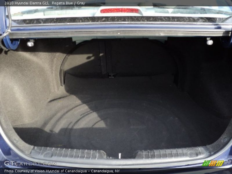 Regatta Blue / Gray 2010 Hyundai Elantra GLS