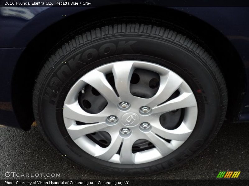 Regatta Blue / Gray 2010 Hyundai Elantra GLS