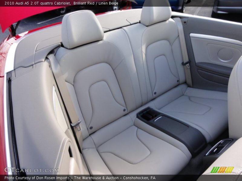  2010 A5 2.0T quattro Cabriolet Linen Beige Interior
