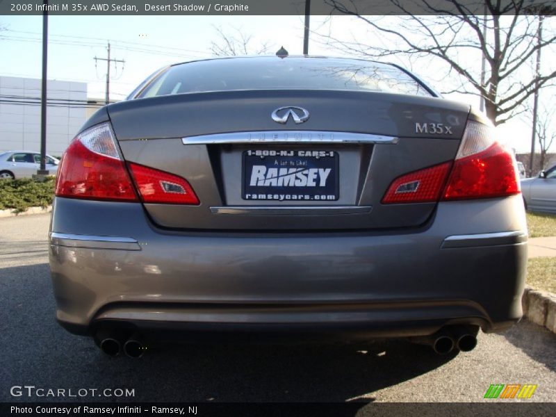 Desert Shadow / Graphite 2008 Infiniti M 35x AWD Sedan