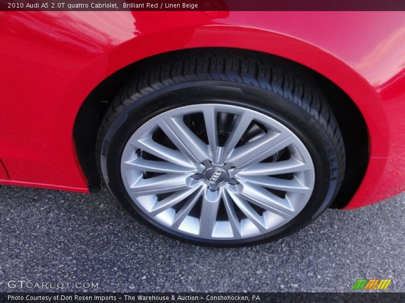  2010 A5 2.0T quattro Cabriolet Wheel