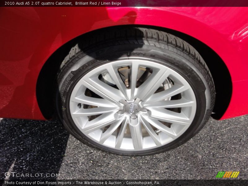  2010 A5 2.0T quattro Cabriolet Wheel