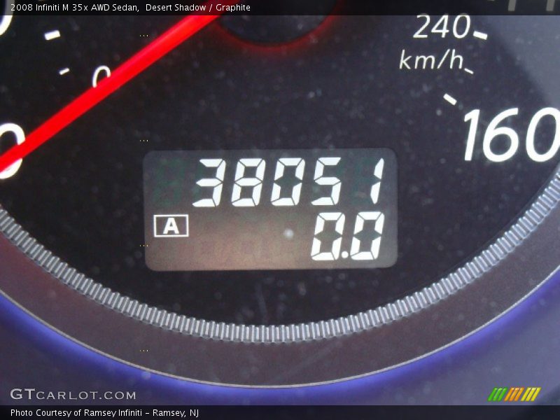 Desert Shadow / Graphite 2008 Infiniti M 35x AWD Sedan
