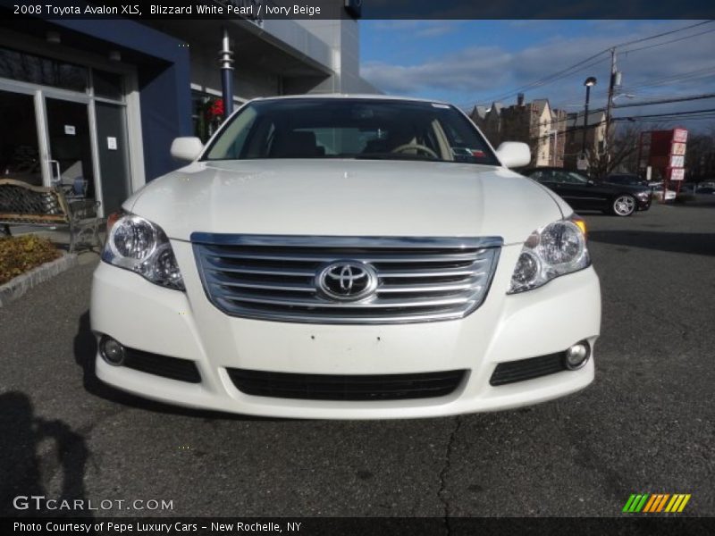 Blizzard White Pearl / Ivory Beige 2008 Toyota Avalon XLS