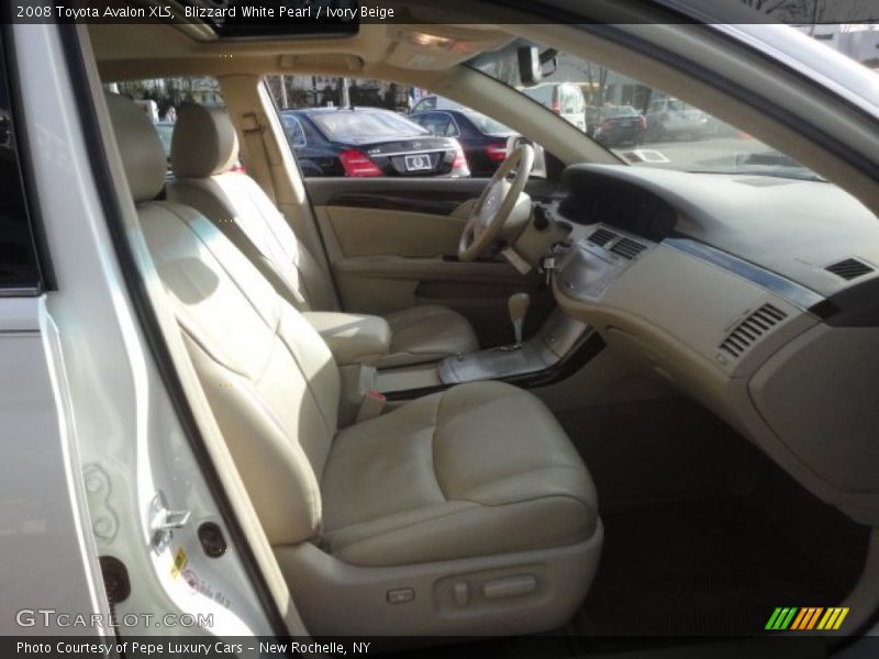 Blizzard White Pearl / Ivory Beige 2008 Toyota Avalon XLS