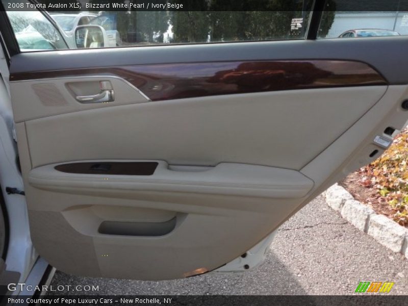 Blizzard White Pearl / Ivory Beige 2008 Toyota Avalon XLS