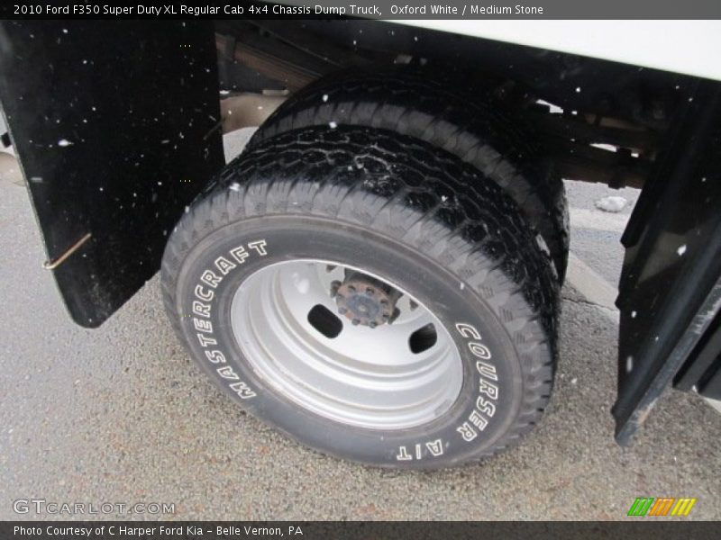  2010 F350 Super Duty XL Regular Cab 4x4 Chassis Dump Truck Wheel