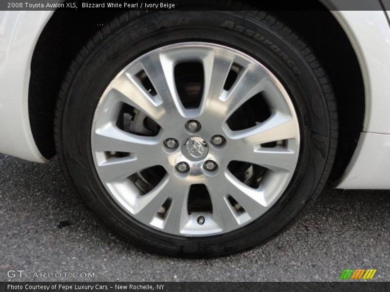 Blizzard White Pearl / Ivory Beige 2008 Toyota Avalon XLS