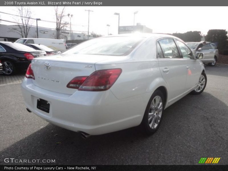 Blizzard White Pearl / Ivory Beige 2008 Toyota Avalon XLS