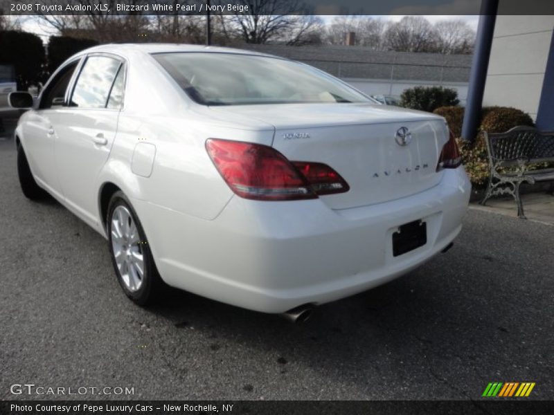 Blizzard White Pearl / Ivory Beige 2008 Toyota Avalon XLS