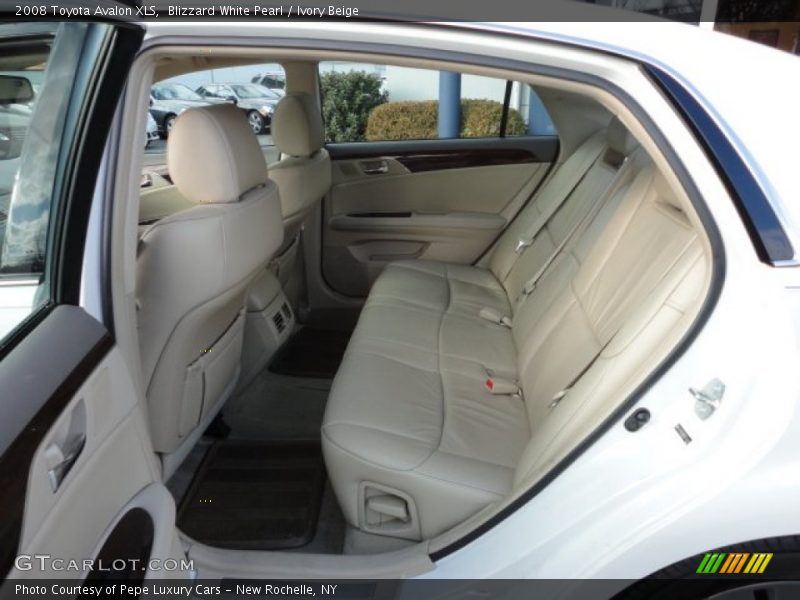 Blizzard White Pearl / Ivory Beige 2008 Toyota Avalon XLS