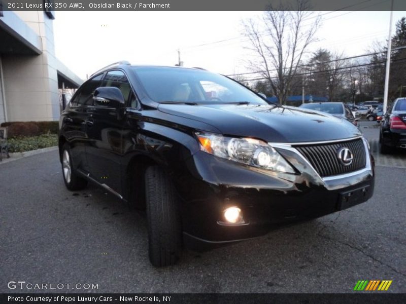Obsidian Black / Parchment 2011 Lexus RX 350 AWD