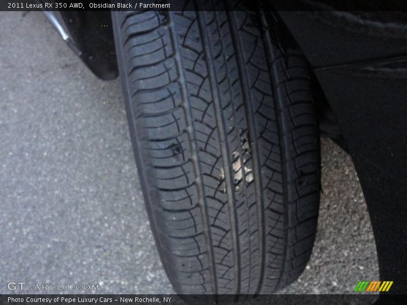 Obsidian Black / Parchment 2011 Lexus RX 350 AWD