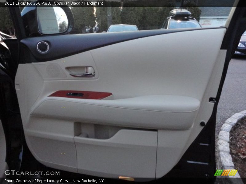 Obsidian Black / Parchment 2011 Lexus RX 350 AWD