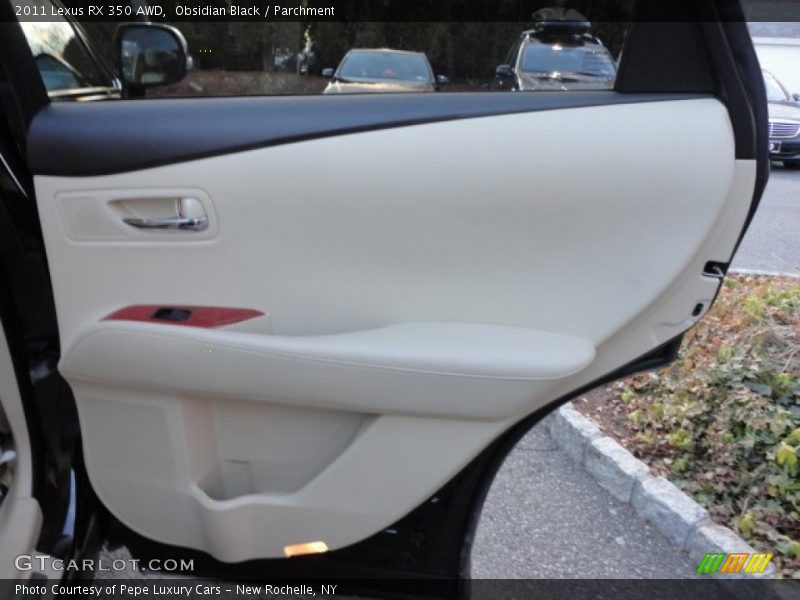 Obsidian Black / Parchment 2011 Lexus RX 350 AWD