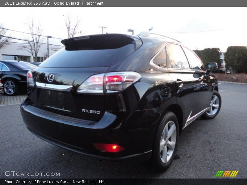 Obsidian Black / Parchment 2011 Lexus RX 350 AWD
